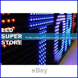 LED SUPER STORE 3C/RBP/IR/2F 36x102 Programmable Scroll. Message Display Sign