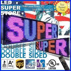 LED SUPER STORE 3C/RBP/IR/2F 36x52 Programmable Scroll. Message Display Sign