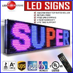 LED SUPER STORE 3COL/RBP/IR 12x41 Programmable Scrolling EMC Display MSG Sign