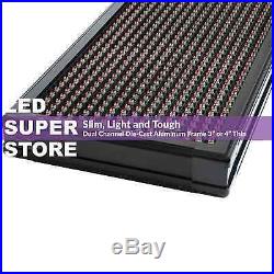 LED SUPER STORE 3COL/RBP/PC 15x78 Programmable Scrolling EMC Display MSG Sign