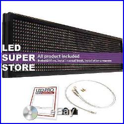 LED SUPER STORE 3COL/RBP/PC 22x60 Programmable Scrolling EMC Display MSG Sign