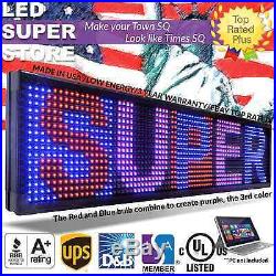 LED SUPER STORE 3COL/RBP/PC 22x79 Programmable Scrolling EMC Display MSG Sign