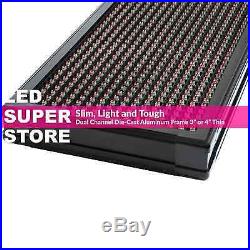 LED SUPER STORE 3COL/RWP/IR 15x78 Programmable Scrolling EMC Display MSG Sign