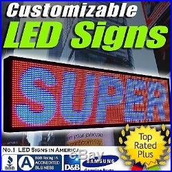 LED SUPER STORE 3COLOR 15 Tall Programmable Scrolling EMC Display MSG Sign