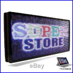 LED SUPER STORE Full Color 19x102 Programmable MSG. Scrolling EMC Outdoor Sign