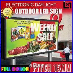 LED SUPER STORE Full Color 31x60 Programmable MSG. Scrolling EMC Outdoor Sign