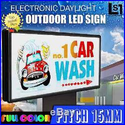 LED SUPER STORE Full Color 50x118 Programmable MSG. Scrolling EMC Outdoor Sign