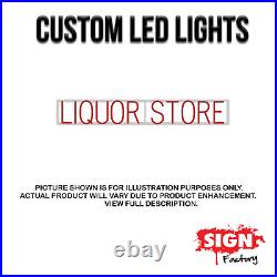 LIQUOR STORE Custom LED Sign
