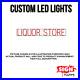 LIQUOR STORE Custom LED Sign