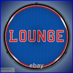 LOUNGE Sign 14 LED Light Store Business Advertise Made USA Lifetime Warranty