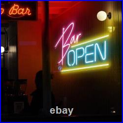Large LED Open Sign Neon Light Bright for Restaurant Bar Pub Shop Store Business