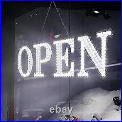 Led Open Signs for Business, 28x8 inch Ultra Bright Open Sign Led for Window