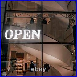Led Open Signs for Business, 28x8 inch Ultra Bright Open Sign Led for Window