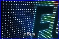 Led Signs Scrolling Still Message Display 12 X 63 Neon 10mm Red Store Board