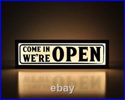 Light Up Business Sign, Open Sign, Open Light, Open Closed Sign, Store Open