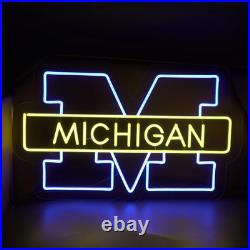 MICHIGAN Pub Store Artwork Custom Led Neon Sign For Room Night Light 20x13