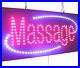 Massage Sign, Signage, LED Neon Open, Store, Window, Shop, Business, Display, G