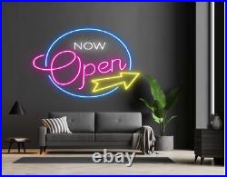 NEW 17 LED Open NOW Sign Neon Light Bright for Restaurant Bar Pub Shop Store