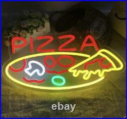 Neon Pizza LED Sign Bar Pub Business Store Advertising Restaurant