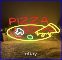 Neon Pizza LED Sign Bar Pub Business Store Advertising Restaurant