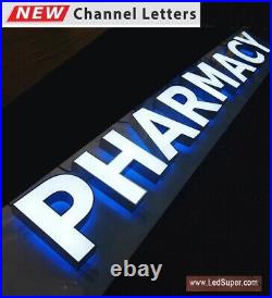 New Channel Letter Store front Sign Front and Back Lit 20'' Custom made