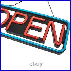 New LED 12V 2A Neon Open Sign For Business for Bar /Store /Shop 20000-25000 MCD