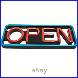 New LED 12V 2A The Open Sign Light Lamp For Business for Bar /Store /Shop