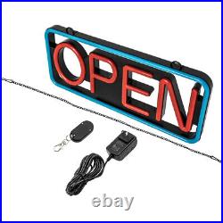 New LED Light Lamp Open Sign withRomote for Bar /Store /Shop/Business/Restaurant