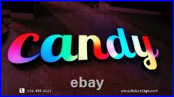 New Magic Color Changing Led Channel Letter 22'' Custom made only