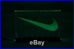 Nike Swoosh LED Lighted Store Display Sign With Remote 20 colors to choose from