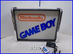 Nintendo Game Boy LED Store/Rec Room Display light up SIGN