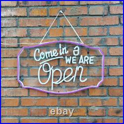 OPEN Business Sign Neon Lamp Integrative Ultra Bright LED Store Advertising USA