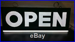 OPEN LED SIGN COOL DESIGN GREEN COLOR Bright for Retail, Restaurant Store, Shop