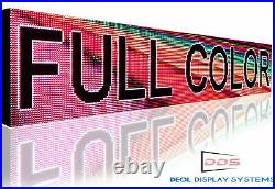 OPEN LED SIGNS BUSINESS SHOP STORE 19 x 63 STILL SCROLLING TEXT DISPLAY