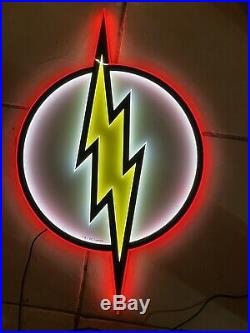 Official DC Comics The Flash 1 Per Store Retailer Exclusive LED Sign 15x25! RARE