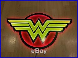 Official DC Comics Wonder Woman 1 Per Store Retailer Exclusive LED Sign 15x25