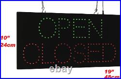 Open Closed 2 in 1 Sign, Signage, LED Neon Open, Store, Window, Shop, Business