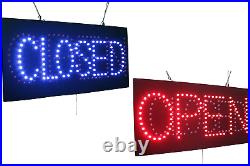 Open Closed Sign Signage, LED Neon Open, Store, Window, Shop, Business