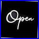 Open Neon Sign(WC White) LED Neon Sign for Shop Store Bar Modern Strip Neon