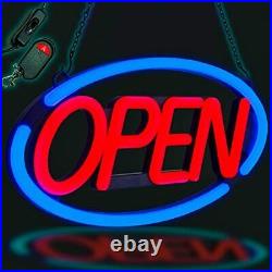 Open Sign for Business Large Bright LED Open Neon Sign for Stores with