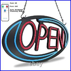 Open Signs for Business, 32x16 inch Large Bright Open Sign Neon Led