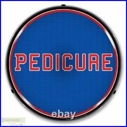 PEDICURE Sign 14 LED Light Store Business Advertise Made USA Lifetime Warranty