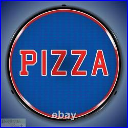 PIZZA Sign 14 LED Light Store Business Advertise Made In USA Lifetime Warranty