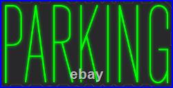 Parking Green 36x19 inches Neon LED Sign Decor Wall Lights Brighten Up Store