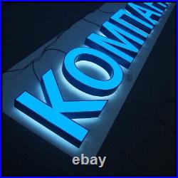 Personalized light up sign, real neon signs, custom led neon, store front sign