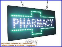 Pharmacy Sign Neon Sign LED Open Sign Store Sign Business Sign Window Sign