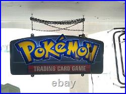 Pokemon LED Light Up Retail Hobby Store Display Sign