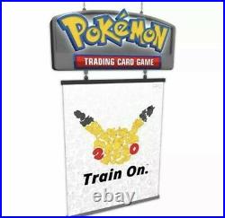 Pokemon TCG Hobby Sign 20th Anniversary Store Retail Display Sign LED