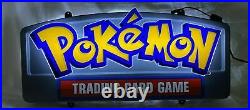 Pokemon TCG Hobby Sign Exclusive 20th Anniversary Store Retail Display Sign LED
