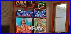 Prime LED P10 37.75x19 LED Sign Store Window Display Images WIFI Upload
